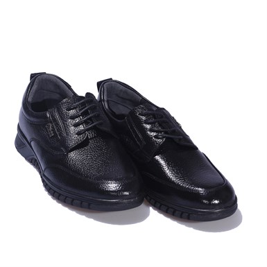 Salih Eryılmaz Siyah Comfort Deri Erkek Ayakkabı