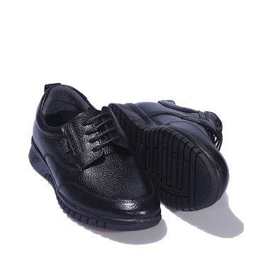 Salih Eryılmaz Siyah Comfort Deri Erkek Ayakkabı